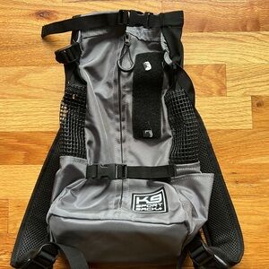 K9 Sport Sack dog backpack, gray, Small, NWOT